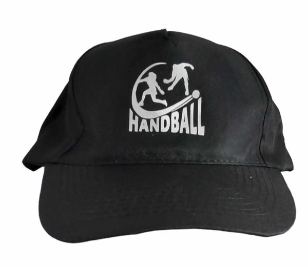 Black handball hat