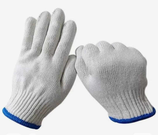 Heavy cotton glove liners