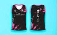 Predator sleeveless pink jersey