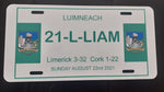 Limerick GAA License plate 2021