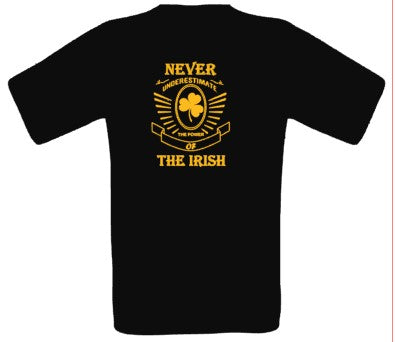 NEVER UNDERESTIMATE THE IRISH