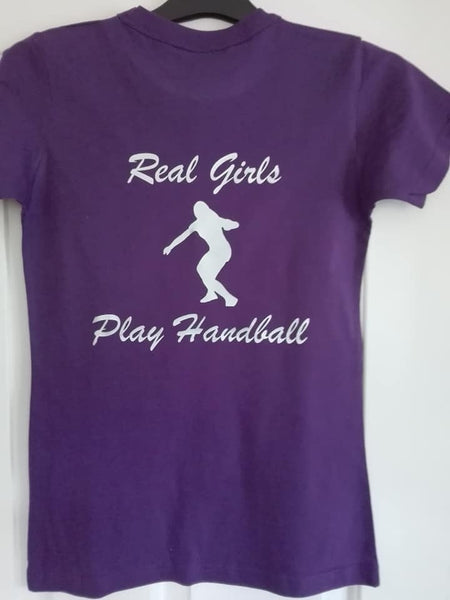 T Shirt, Real girls play Handball